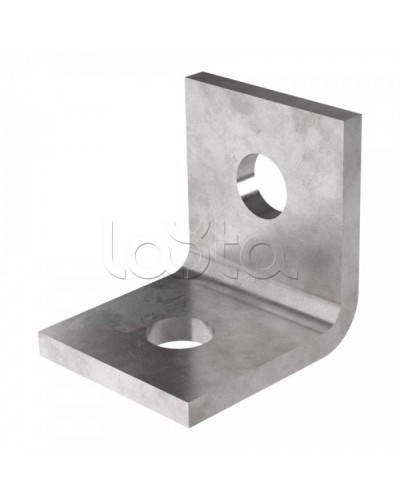 Пластина 90 градусов 2 отверстия Промрукав (PR16.1113) в Комсомольске-на-Амуре Аксессуары для лотков Pintop.ru