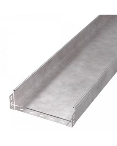 Лоток неперфорированный Стандарт HDZ 300х80х3000 (0,8 мм) (6 м/уп) Промрукав (PR16.1215) в Комсомольске-на-Амуре Кабельные лотки Pintop.ru