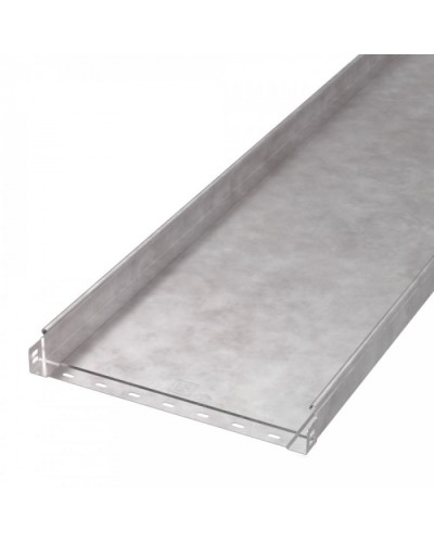 Лоток неперфорированный Стандарт HDZ 400х50х3000 (1,0 мм) (6 м/уп) Промрукав (PR16.1217) в Комсомольске-на-Амуре Кабельные лотки Pintop.ru