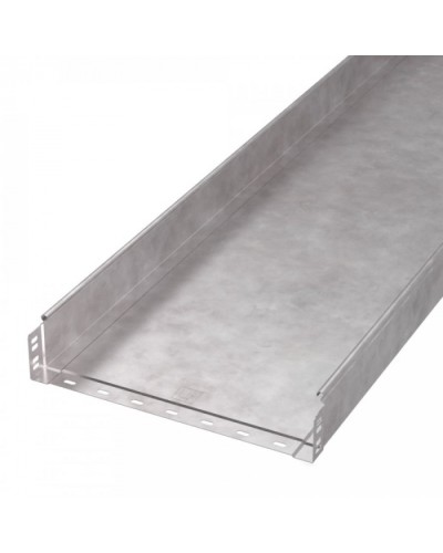 Лоток неперфорированный Стандарт HDZ 400х80х3000 (1,0 мм) (6 м/уп) Промрукав (PR16.1218) в Комсомольске-на-Амуре Кабельные лотки Pintop.ru