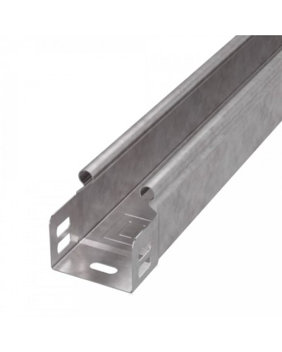 Лоток неперфорированный Стандарт HDZ 50х50х3000 (0,7 мм) (36 м/уп) Промрукав (PR16.1222) в Комсомольске-на-Амуре Кабельные лотки Pintop.ru