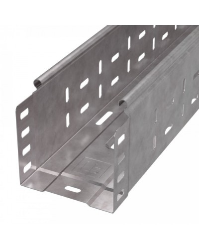 Лоток перфорированный Стандарт HDZ 100х100х3000 (0,7 мм) (6 м/уп) Промрукав (PR16.1226) в Комсомольске-на-Амуре Кабельные лотки Pintop.ru