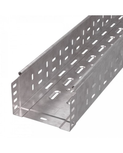Лоток перфорированный Стандарт HDZ 150х100х3000 (0,7 мм) (6 м/уп) Промрукав (PR16.1229) в Комсомольске-на-Амуре Кабельные лотки Pintop.ru