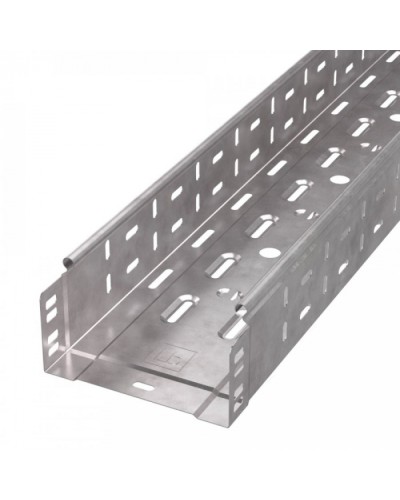 Лоток перфорированный Стандарт HDZ 150х80х3000 (0,7 мм) (6 м/уп) Промрукав (PR16.1231) в Комсомольске-на-Амуре Кабельные лотки Pintop.ru