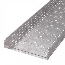 Лоток перфорированный Стандарт HDZ 500х100х3000 (1,0 мм) (6 м/уп) Промрукав (PR16.1241)