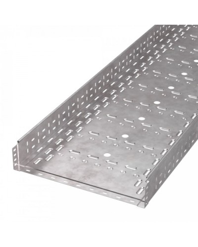 Лоток перфорированный Стандарт HDZ 500х100х3000 (1,0 мм) (6 м/уп) Промрукав (PR16.1241) в Комсомольске-на-Амуре Кабельные лотки Pintop.ru
