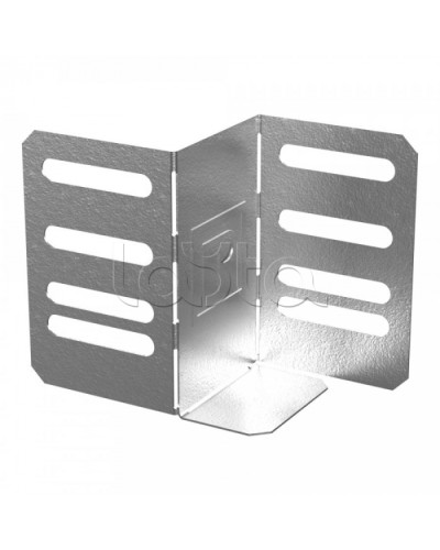 Переходник упрощённый горизонтальный Стандарт HDZ на 50 мм Н100 Промрукав (PR16.1536) в Комсомольске-на-Амуре Аксессуары для лотков Pintop.ru