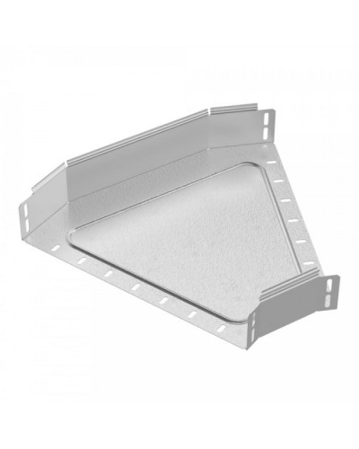 Угол горизонтальный 45 градусов Стандарт HDZ 400х80 Промрукав (PR16.1629) в Комсомольске-на-Амуре Аксессуары для лотков Pintop.ru