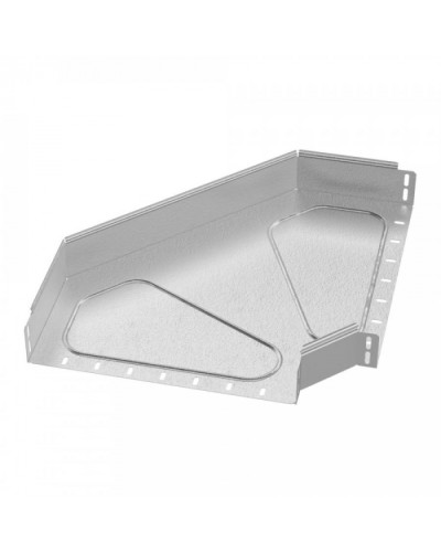 Угол горизонтальный 90 градусов Стандарт HDZ 400х80 Промрукав (PR16.1651) в Комсомольске-на-Амуре Аксессуары для лотков Pintop.ru