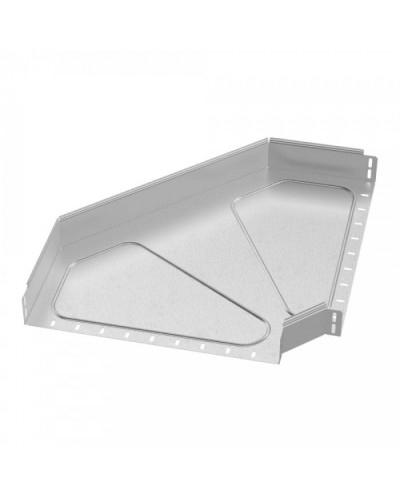 Угол горизонтальный 90 градусов Стандарт HDZ 500х80 Промрукав (PR16.1654) в Комсомольске-на-Амуре Аксессуары для лотков Pintop.ru