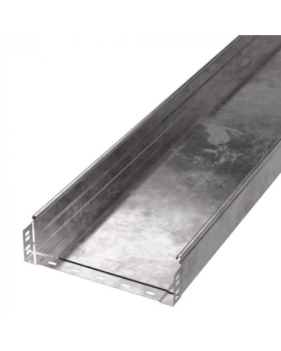 Лоток неперфорированный Стандарт 300х80х3000 (1,0 мм) (6 м/уп) Промрукав (PR16.2296) в Комсомольске-на-Амуре Кабельные лотки Pintop.ru