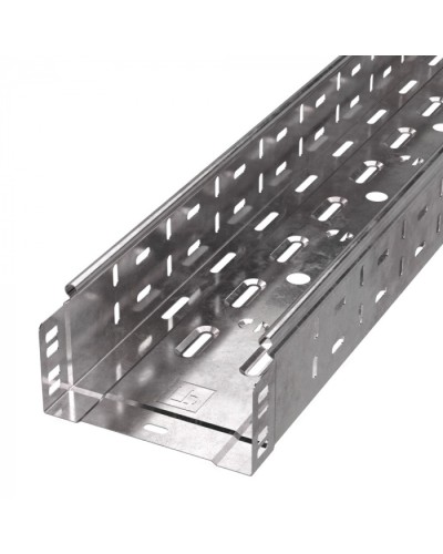 Лоток перфорированный Стандарт 150х100х3000 (1,0 мм) (6 м/уп) Промрукав (PR16.2299) в Комсомольске-на-Амуре Кабельные лотки Pintop.ru