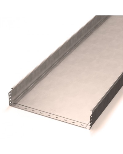 Лоток неперфорированный Стандарт INOX (AISI 409) 500х100х3000 (1,0 мм) (6 м/уп) Промрукав (PR16.2403) в Комсомольске-на-Амуре Кабельные лотки Pintop.ru