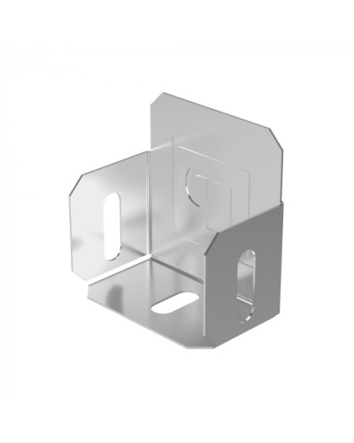 Заглушка лотка Стандарт INOX (AISI 304) 50х50 Промрукав (PR16.2490) в Комсомольске-на-Амуре Аксессуары для лотков Pintop.ru