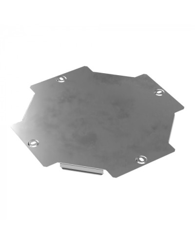 Крышка ответвителя Х-образного Стандарт INOX (AISI 304) 150 Промрукав (PR16.3195) в Комсомольске-на-Амуре Аксессуары для лотков Pintop.ru