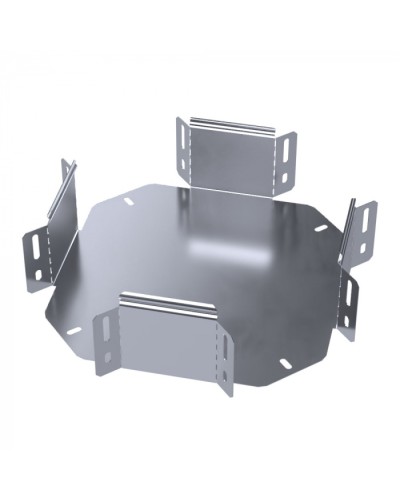 Ответвитель Х-образный Стандарт INOX (AISI 316) 150х100 Промрукав (PR16.3207) в Комсомольске-на-Амуре Аксессуары для лотков Pintop.ru