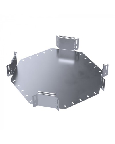 Ответвитель Х-образный Стандарт INOX (AISI 316) 300х100 Промрукав (PR16.3213) в Комсомольске-на-Амуре Аксессуары для лотков Pintop.ru