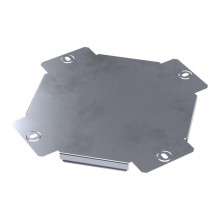 Крышка ответвителя Х-образного Стандарт INOX (AISI 316) 100 Промрукав (PR16.3224)