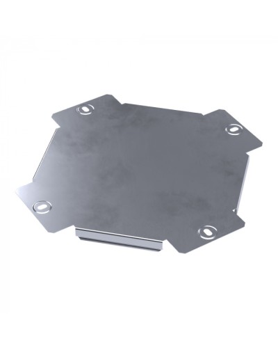 Крышка ответвителя Х-образного Стандарт INOX (AISI 316) 100 Промрукав (PR16.3224) в Комсомольске-на-Амуре Аксессуары для лотков Pintop.ru