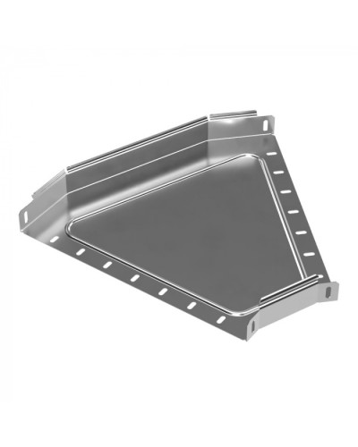 Угол горизонтальный 45 градусов Стандарт INOX (AISI 304) 400х50 Промрукав (PR16.3416) в Комсомольске-на-Амуре Аксессуары для лотков Pintop.ru