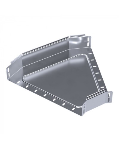 Угол горизонтальный 45 градусов Стандарт INOX (AISI 316) 400х80 Промрукав (PR16.3447) в Комсомольске-на-Амуре Аксессуары для лотков Pintop.ru