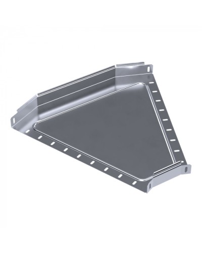 Угол горизонтальный 45 градусов Стандарт INOX (AISI 316) 500х50 Промрукав (PR16.3449) в Комсомольске-на-Амуре Аксессуары для лотков Pintop.ru