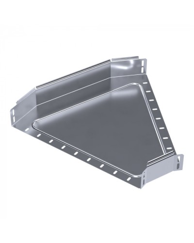 Угол горизонтальный 45 градусов Стандарт INOX (AISI 316) 500х80 Промрукав (PR16.3450) в Комсомольске-на-Амуре Аксессуары для лотков Pintop.ru