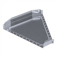 Угол горизонтальный 45 градусов Стандарт INOX (AISI 316) 600х80 Промрукав (PR16.3453)