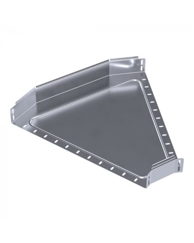 Угол горизонтальный 45 градусов Стандарт INOX (AISI 316) 600х80 Промрукав (PR16.3453) в Комсомольске-на-Амуре Аксессуары для лотков Pintop.ru