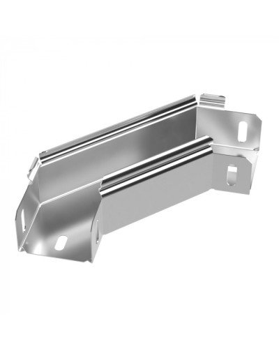 Угол горизонтальный 90 градусов Стандарт INOX (AISI 304) 50х50 Промрукав (PR16.3493) в Комсомольске-на-Амуре Аксессуары для лотков Pintop.ru