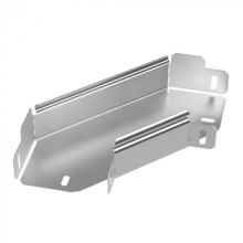 Угол горизонтальный 90 градусов Стандарт INOX (AISI 304) 100х50 Промрукав (PR16.3494)