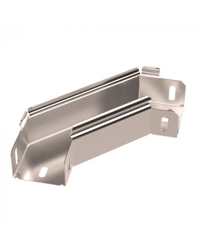 Угол горизонтальный 90 градусов Стандарт INOX (AISI 409) 50х50 Промрукав (PR16.3553) в Комсомольске-на-Амуре Аксессуары для лотков Pintop.ru