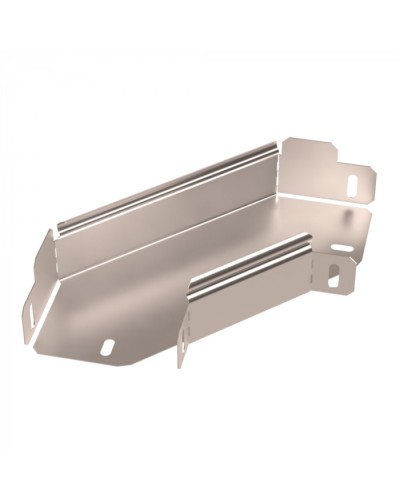 Угол горизонтальный 90 градусов Стандарт INOX (AISI 409) 100х50 Промрукав (PR16.3554) в Комсомольске-на-Амуре Аксессуары для лотков Pintop.ru