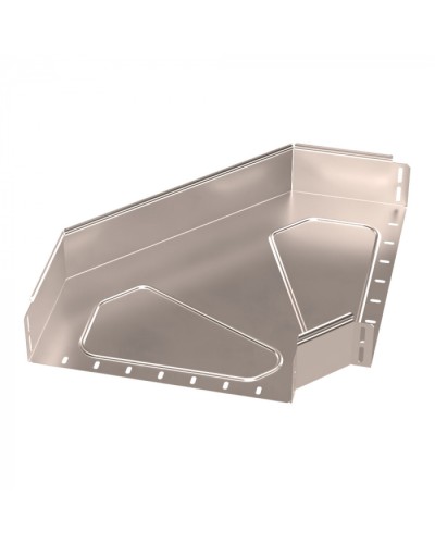 Угол горизонтальный 90 градусов Стандарт INOX (AISI 409) 400х100 Промрукав (PR16.3568) в Комсомольске-на-Амуре Аксессуары для лотков Pintop.ru