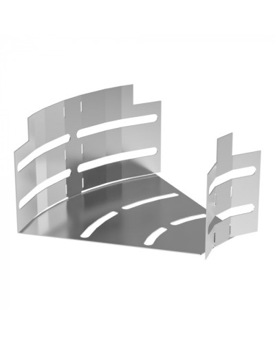 Угол горизонтальный изменяемый 0-45 градусов Стандарт INOX (AISI 304) 150х80 Промрукав (PR16.3588) в Комсомольске-на-Амуре Аксессуары для лотков Pintop.ru