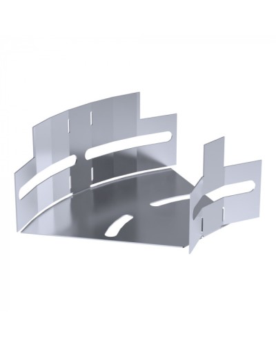 Угол горизонтальный изменяемый 0-45 градусов Стандарт INOX (AISI 316) 100х50 Промрукав (PR16.3614) в Комсомольске-на-Амуре Аксессуары для лотков Pintop.ru