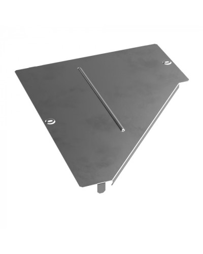 Крышка переходника левого Стандарт INOX (AISI 304) 500х200 Промрукав (PR16.4306) в Комсомольске-на-Амуре Аксессуары для лотков Pintop.ru