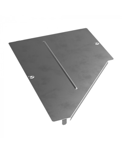 Крышка переходника левого Стандарт INOX (AISI 304) 600х300 Промрукав (PR16.5523) в Комсомольске-на-Амуре Аксессуары для лотков Pintop.ru