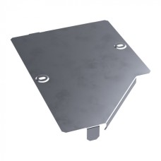 Крышка переходника левого Стандарт INOX (AISI 316) 300х200 Промрукав (PR16.5581)