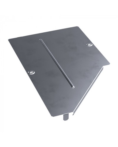 Крышка переходника левого Стандарт INOX (AISI 316) 500х300 Промрукав (PR16.5587) в Комсомольске-на-Амуре Аксессуары для лотков Pintop.ru