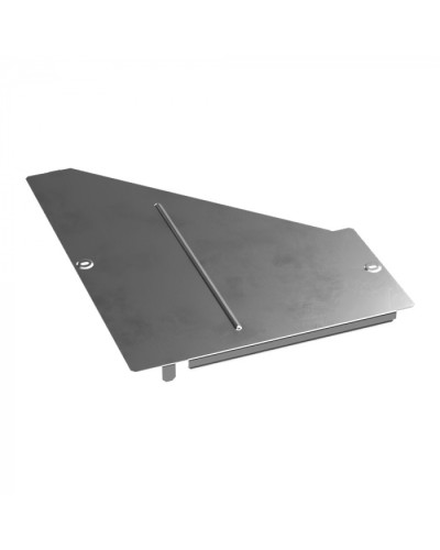 Крышка переходника правого Стандарт INOX (AISI 304) 500х200 Промрукав (PR16.5781) в Комсомольске-на-Амуре Аксессуары для лотков Pintop.ru