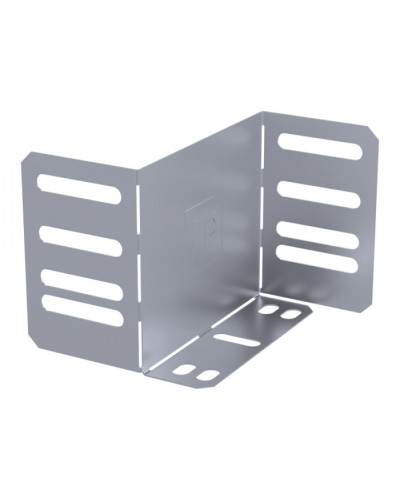 Переходник упрощённый горизонтальный Стандарт INOX (AISI 316) на 100 мм Н100 Промрукав (PR16.6148) в Комсомольске-на-Амуре Аксессуары для лотков Pintop.ru