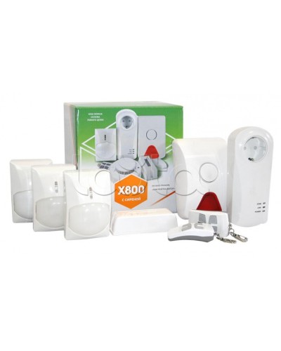 Комплект охранной GSM сигнализации Сибирский Арсенал Комплект GSM-сигнализации X-800 в Комсомольске-на-Амуре GSM мониторинг Сибирский арсенал Pintop.ru