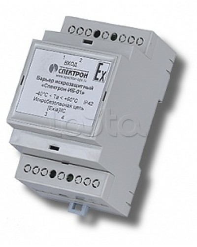 Барьер искрозащиты для цепей питания Спектрон-ИБ-01 в Комсомольске-на-Амуре Устройства защиты операционных процессоров (ОПС) Pintop.ru