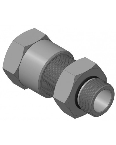 Кабельный ввод с резьбой G3/4 для открытой прокладки кабеля с проходным диаметром d=12-16 мм Спектрон КВН-16-М-G3/4 в Комсомольске-на-Амуре Аксессуары для кабель-канала Pintop.ru