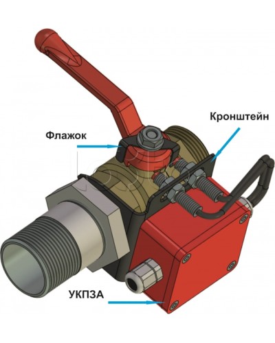 Устройство контроля положения запорной арматуры УКПЗА v2 Спецавтоматика в Комсомольске-на-Амуре Устройства контроля положения дисковых затворов Pintop.ru