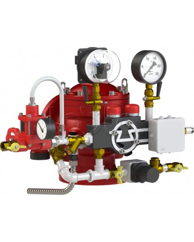 Узел управления спринклерный воздушный Спецавтоматика УУ-С100/1,6В3-ВФ.О4 в Комсомольске-на-Амуре Устройства пуска водяного пожаротушения Pintop.ru