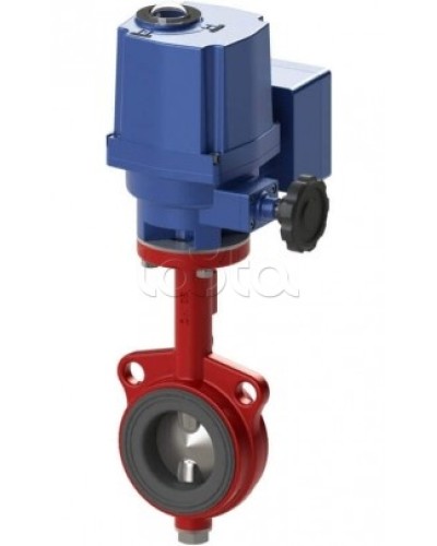 Затвор дисковый с электроприводом Спецавтоматика Затвор дисковый с электроприводом Зт 100/1,6(Э220М)-Ф.УЗ.1-АН-100 в Комсомольске-на-Амуре Устройства пуска водяного пожаротушения Pintop.ru