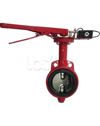 Затвор дисковый с электроприводом Спецавтоматика Зт 200/1,6(Э220М)-Ф.УЗ.1-АН-200 в Комсомольске-на-Амуре Устройства пуска водяного пожаротушения Pintop.ru