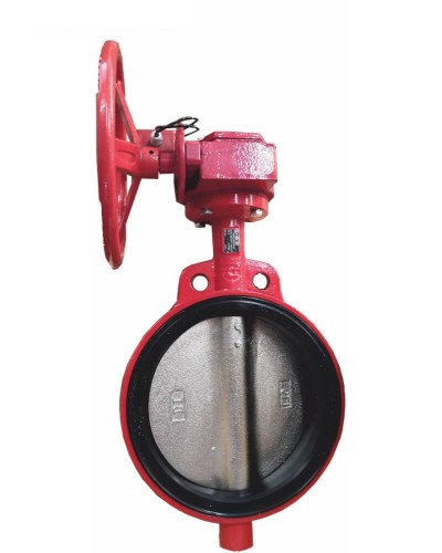 Затвордисковый с ручным приводом с контролем положения УКПЗА Спецавтоматика 3т 250/1,6(Р)-Ф.У3.1-АМК-250v4 в Комсомольске-на-Амуре Затворы дисковые Pintop.ru